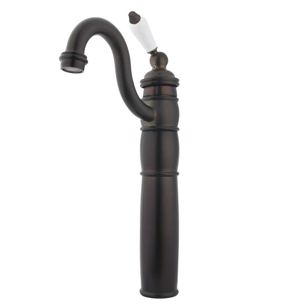 VESSEL SINK FAUCET in OIL RUBBED BRONZE - BFKB1425PL  - COPPER ALCHEMY