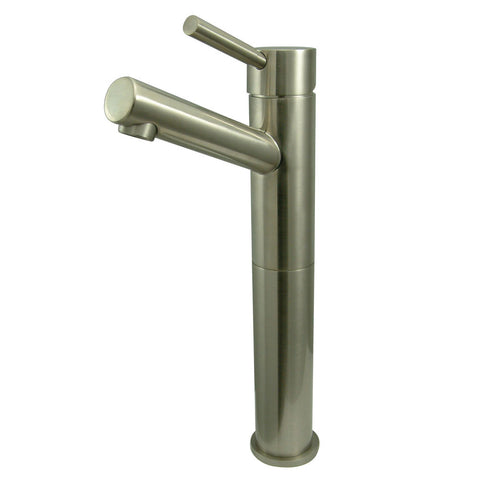 VESSEL SINK FAUCET in BRUSHED NICKEL - BFKS8418DL - COPPER ALCHEMY