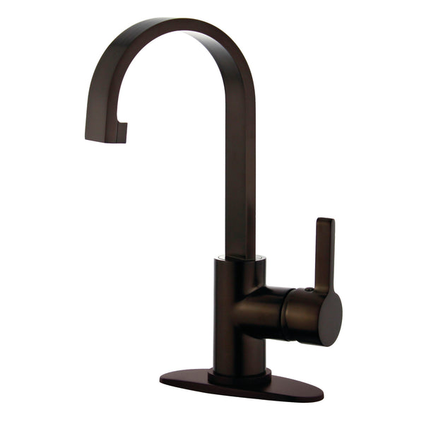 SINGLE HOLE BATHROOM FAUCET in OIL RUBBED BRONZE - BFLS8215CTL - COPPER ALCHEMY