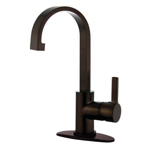 SINGLE HOLE BATHROOM FAUCET in OIL RUBBED BRONZE - BFLS8215CTL - COPPER ALCHEMY