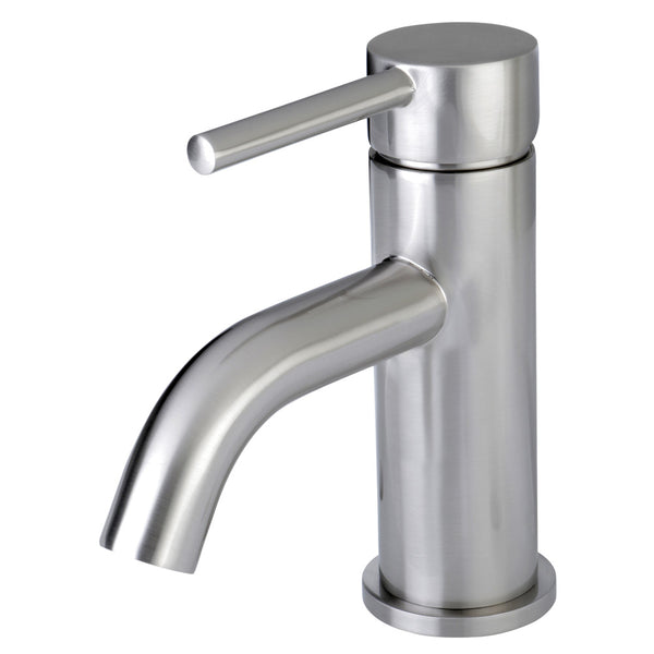 SINGLE HOLE BATHROOM FAUCET in BRUSHED NICKEL - BFLS8228DL - COPPER ALCHEMY