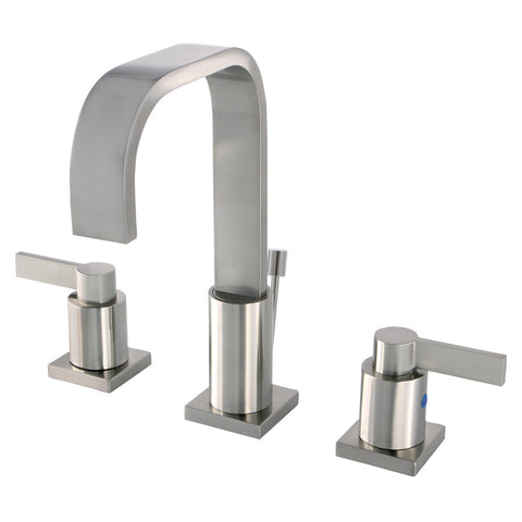 WIDESPREAD BATHROOM FAUCET in BRUSHED NICKEL- BFFS8968CTL - COPPER ALCHEMY