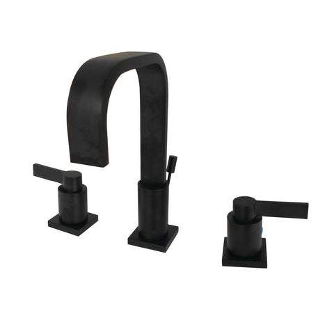 WIDESPREAD BATHROOM FAUCET in MATTE BLACK- BFFSC8960NDL - COPPER ALCHEMY