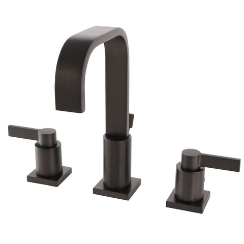 WIDESPREAD BATHROOM FAUCET in OIL RUBBED BRONZE- BFFSC8965NDL - COPPER ALCHEMY
