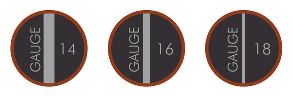 BUCKET ONE | Round Vessel Bathroom Copper Sink - 16 x 8" - Gauge 16 - COPPER ALCHEMY