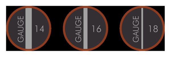 O'KEEFE in Oxidized Copper - VS029OC - Leaf Shape Vessel Bathroom Copper Sink - 18 x 15 x 5.5" - Thick Gauge 14