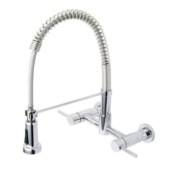 PULL - DOWN KITCHEN FAUCET in POLISHED CHROME - KFGS8181DL - COPPER ALCHEMY