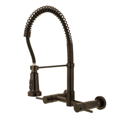 PULL - DOWN KITCHEN FAUCET in OIL RUBBED BRONZE - KFGS8185DL - COPPER ALCHEMY