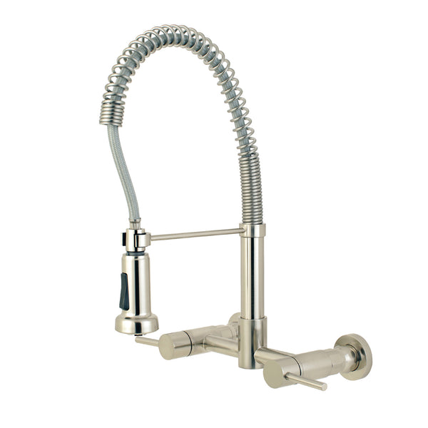 PULL - DOWN KITCHEN FAUCET in BRUSHED NICKEL - KFGS8188DL - COPPER ALCHEMY