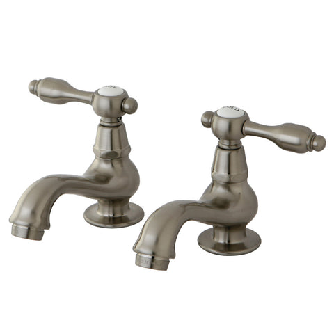 BASIN TAP BATHROOM FAUCET in BRUSHED NICKEL - BFKS1108TAL - COPPER ALCHEMY