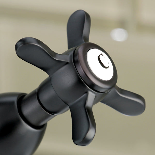 SINGLE HOLE BATHROOM FAUCET in OIL RUBBED BRONZE - BFKS1435BEX - COPPER ALCHEMY