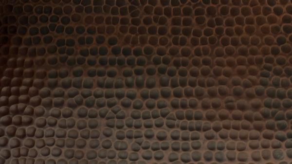 SANTA YNEZ | Rectangular Under Mount Bar Copper Sink with 1" Flat Rim - 24 x 10 x 6" - Gauge 16 - COPPER ALCHEMY