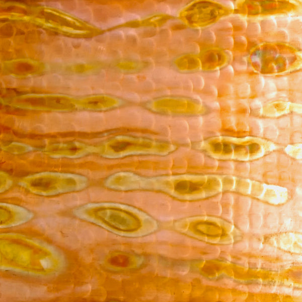 LUNA MAYA CHICA (Small) | Oval Under Mount Bathroom Copper Sink with Flat Back and Flat Rim - 16 x 10 x 5" - Gauge 18 - BS013CV - COPPER ALCHEMY